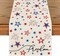 Patriotic Freedom Stars 4th of July Table Runner, Memorial Day Holiday Kitchen Dining Table Decor for Indoor Outdoor Home Party Decoration 13 x 72 Inch